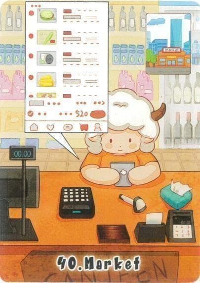 【正規品ルノルマンカード】海外インディーズデッキ✨可愛い羊たちのルノルマン