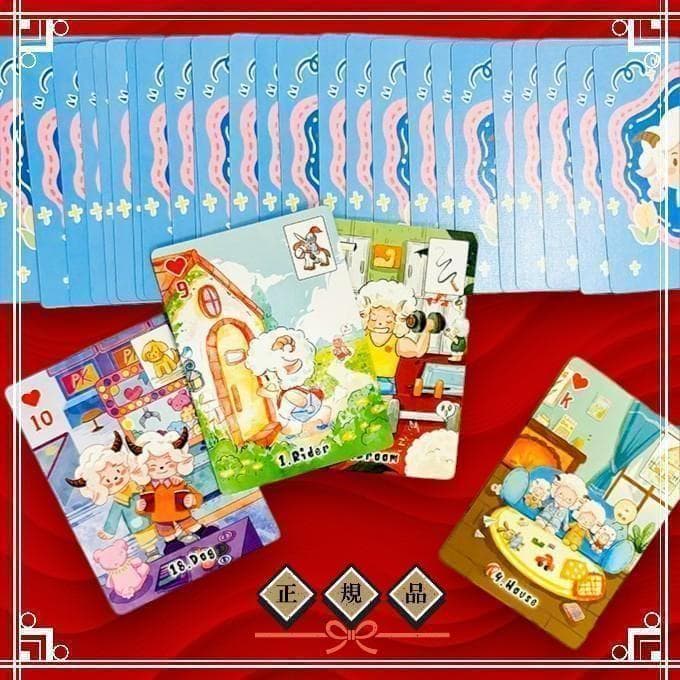 【正規品ルノルマンカード】海外インディーズデッキ✨可愛い羊たちのルノルマン