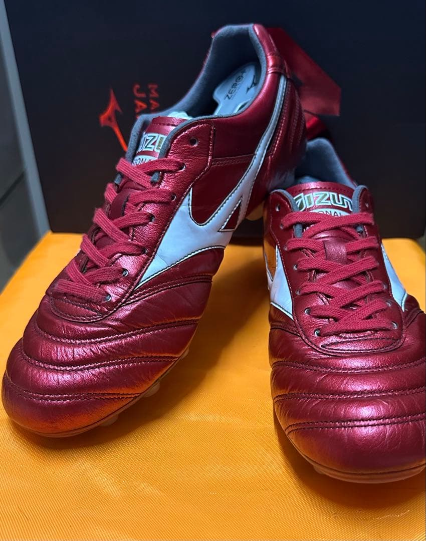 最終価格　モレリア2Japan 40th 25.5 シューキーパー付 予備紐