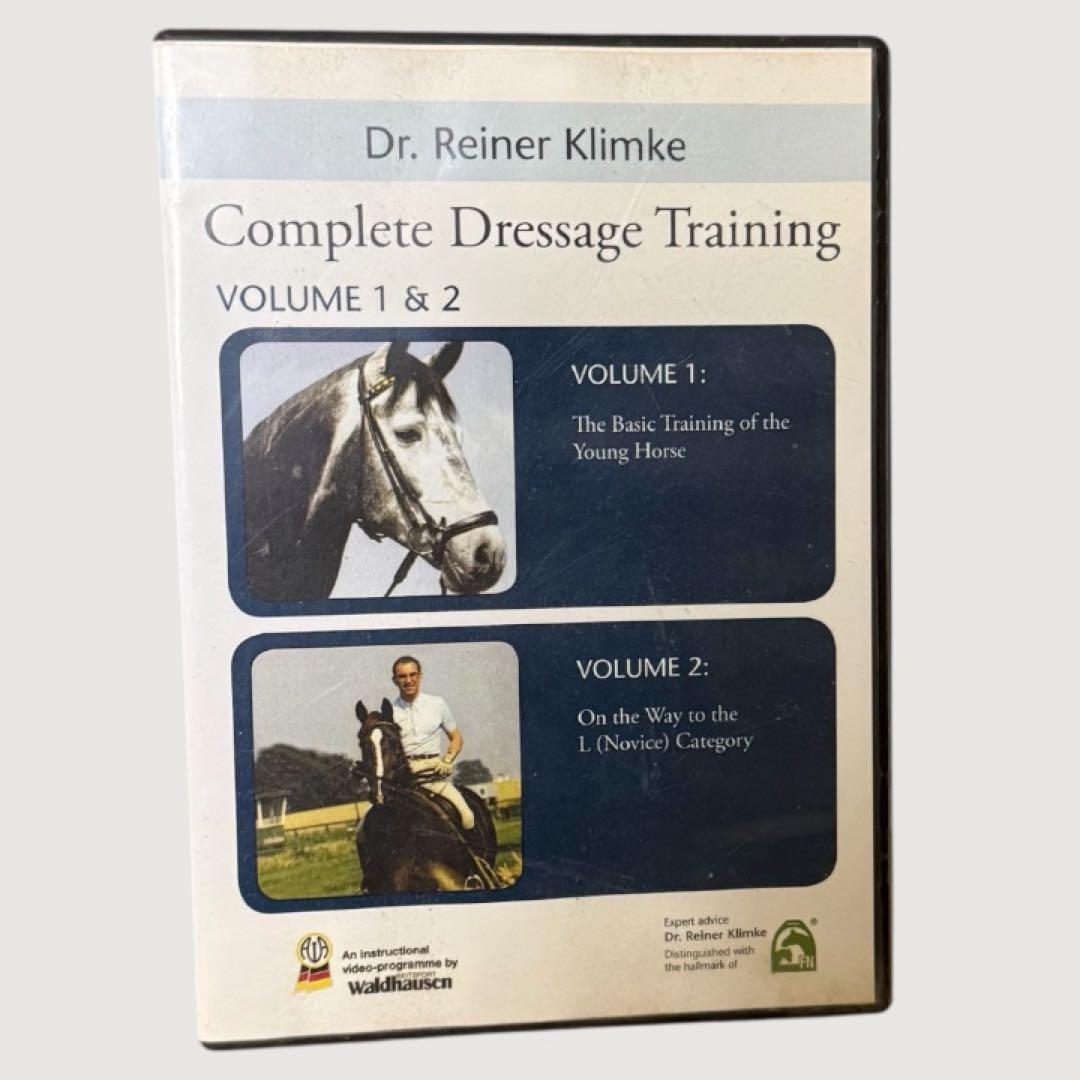 ライナー・クリムケ 若馬調教DVD Vol1&2 英語版