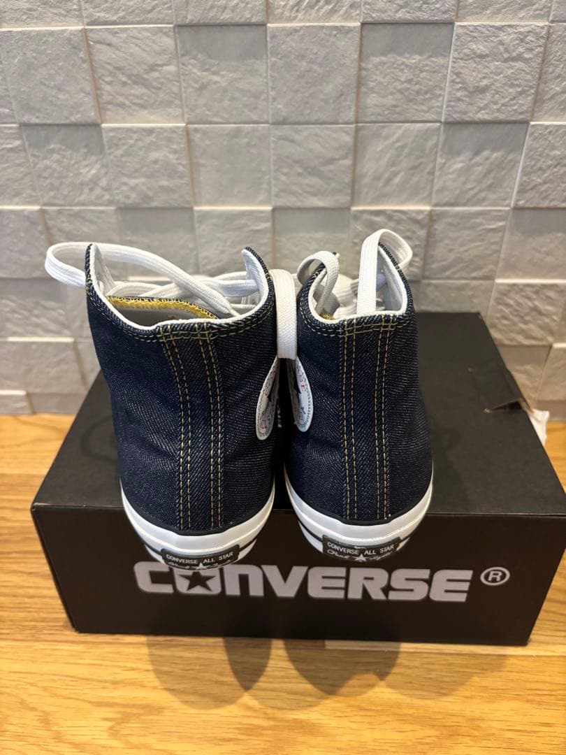 コンバース　100周年モデルデニムハイカットスニーカー