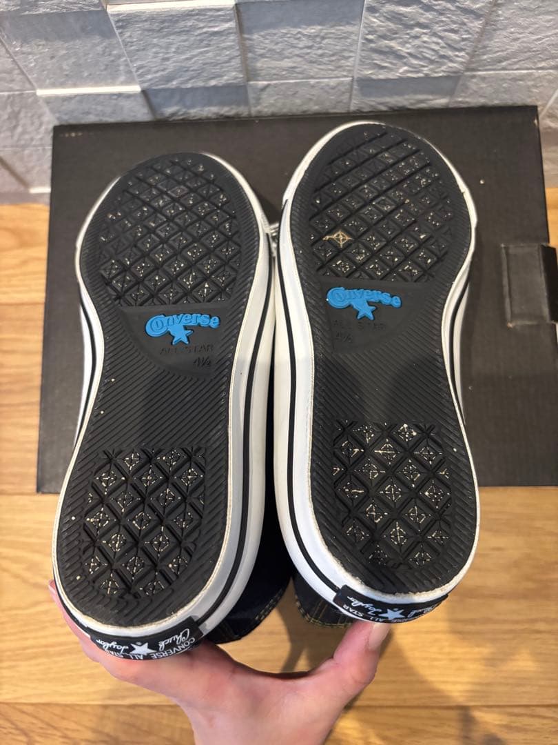 コンバース　100周年モデルデニムハイカットスニーカー