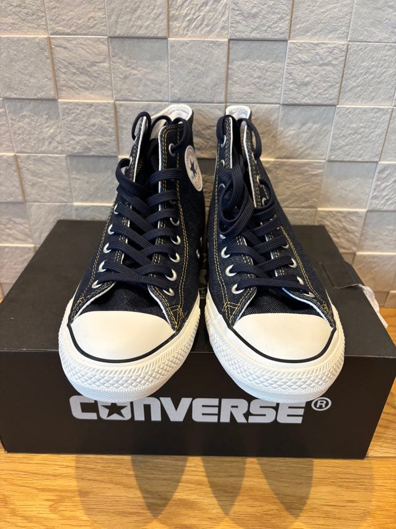 コンバース　100周年モデルデニムハイカットスニーカー