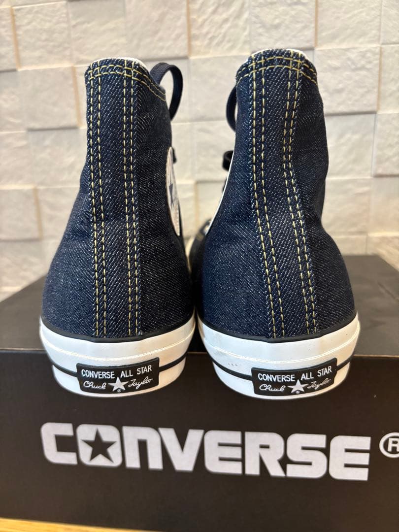 コンバース　100周年モデルデニムハイカットスニーカー