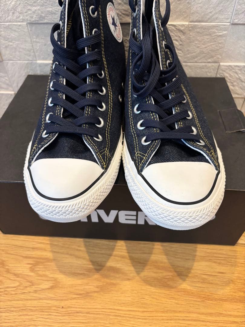 コンバース　100周年モデルデニムハイカットスニーカー