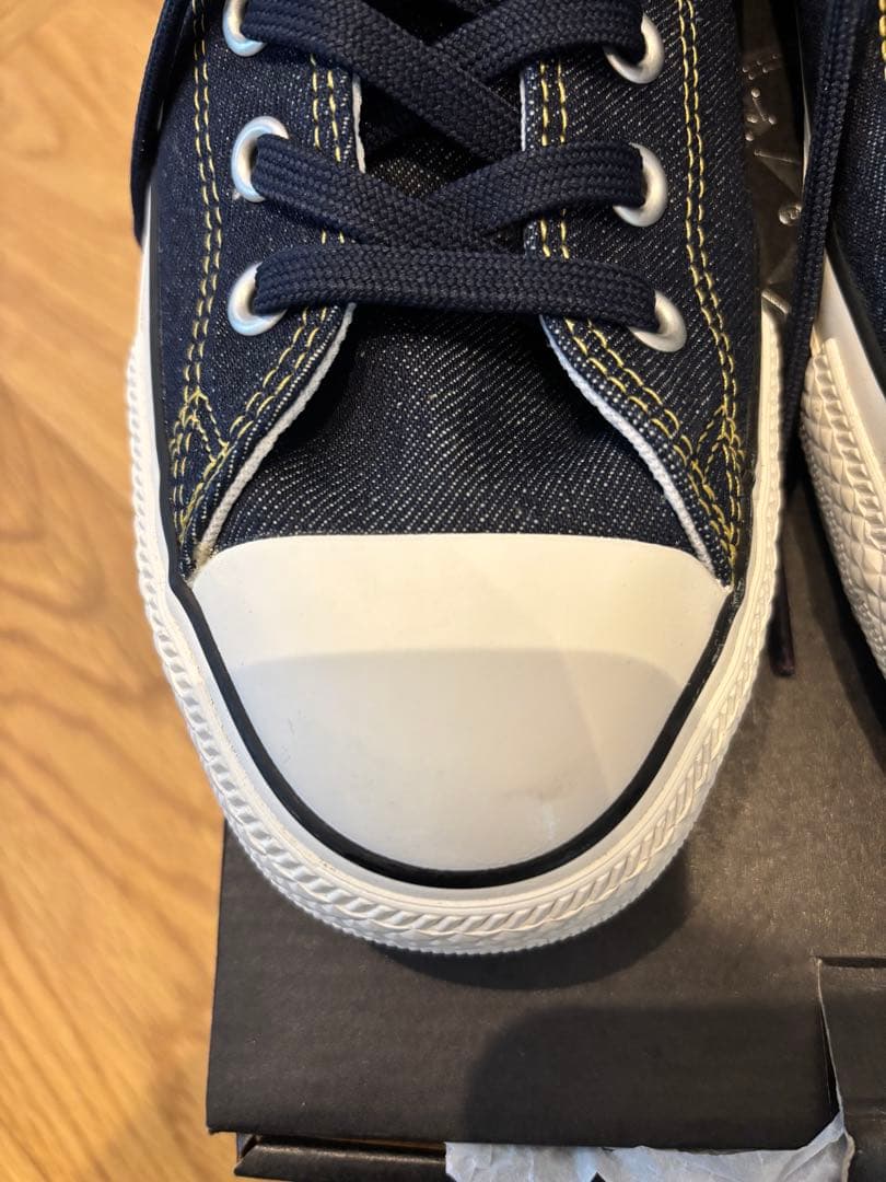 コンバース　100周年モデルデニムハイカットスニーカー