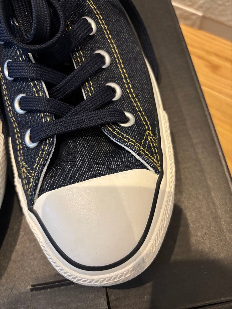 コンバース　100周年モデルデニムハイカットスニーカー