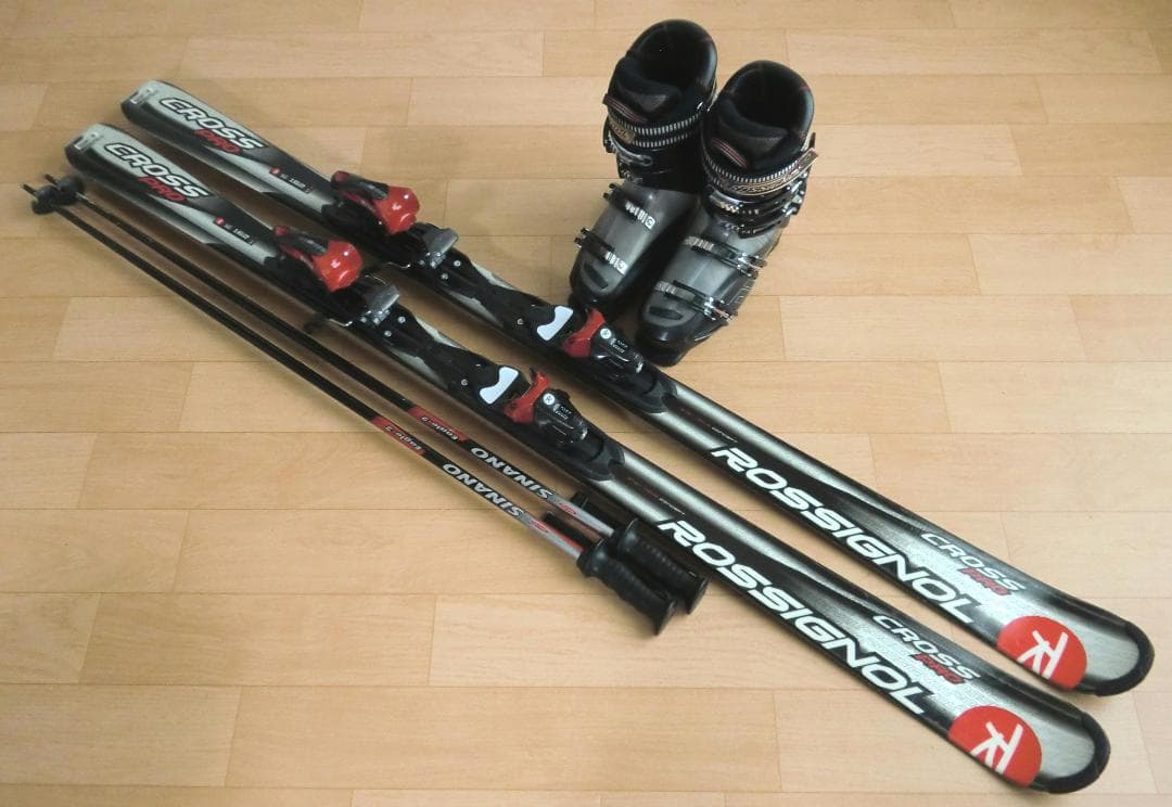 ■■1月限定■送料無料■メンズスキーセット■板162靴26.5■メンテ付■■