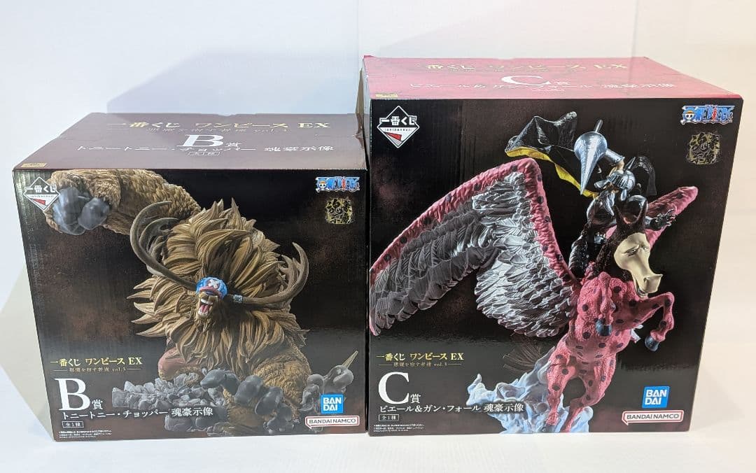 一番くじ ワンピース EX 悪魔を宿す者達 vol.3 B賞 C賞