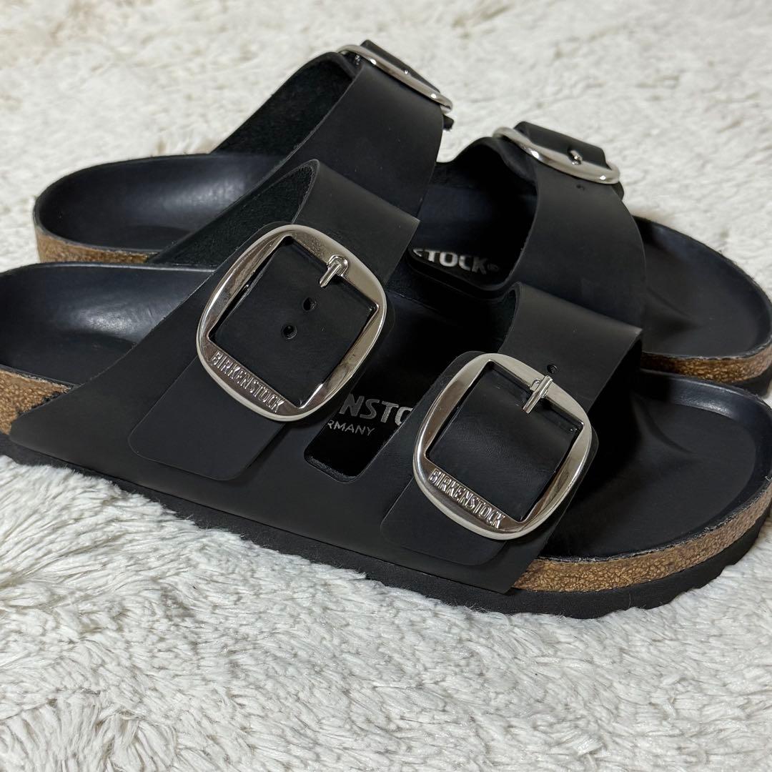 ⭐️新品未使用⭐️　ビルケンシュトック　アリゾナ　ビッグバックルサンダル　ブラック