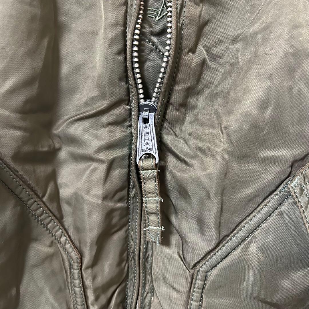 ALPHA INDUSTRIES エアクルー ミリタリージャケット