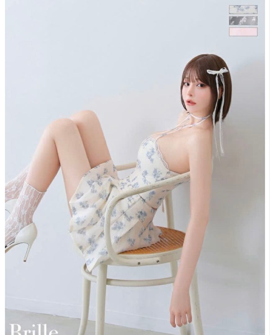 Brille 花柄 れみれみ ドレス Mサイズ