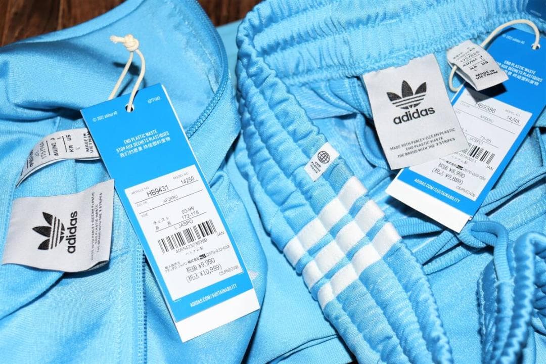 新品 アディダス ファイヤーバード TOP & PANTS (L) 　Ⓗ