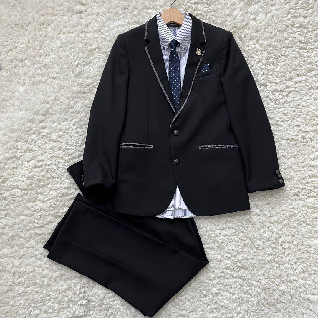 未使用級 ミッシェルアルフレッド フォーマルスーツ セットアップ パンツ160