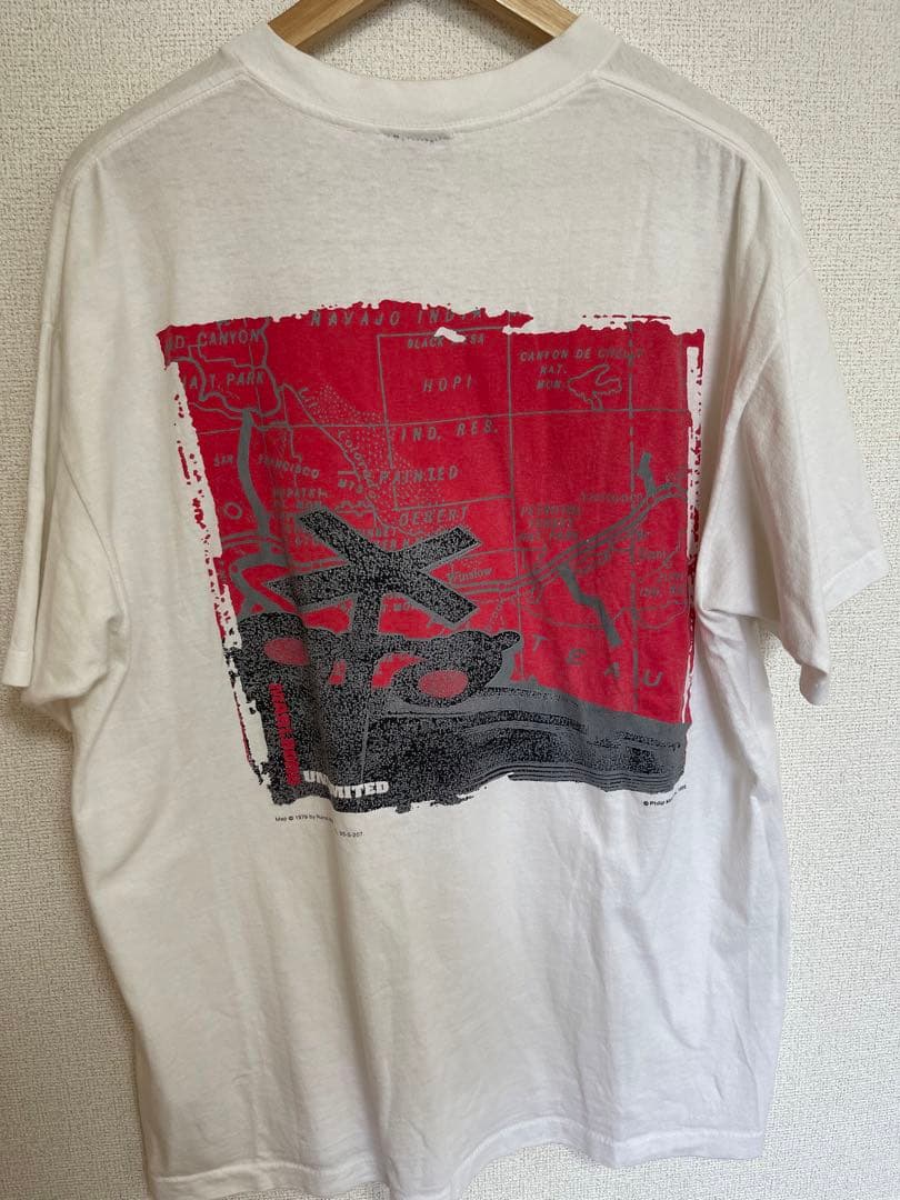 90s USA製 Marlboro マルボロ マップ プリントＴシャツ