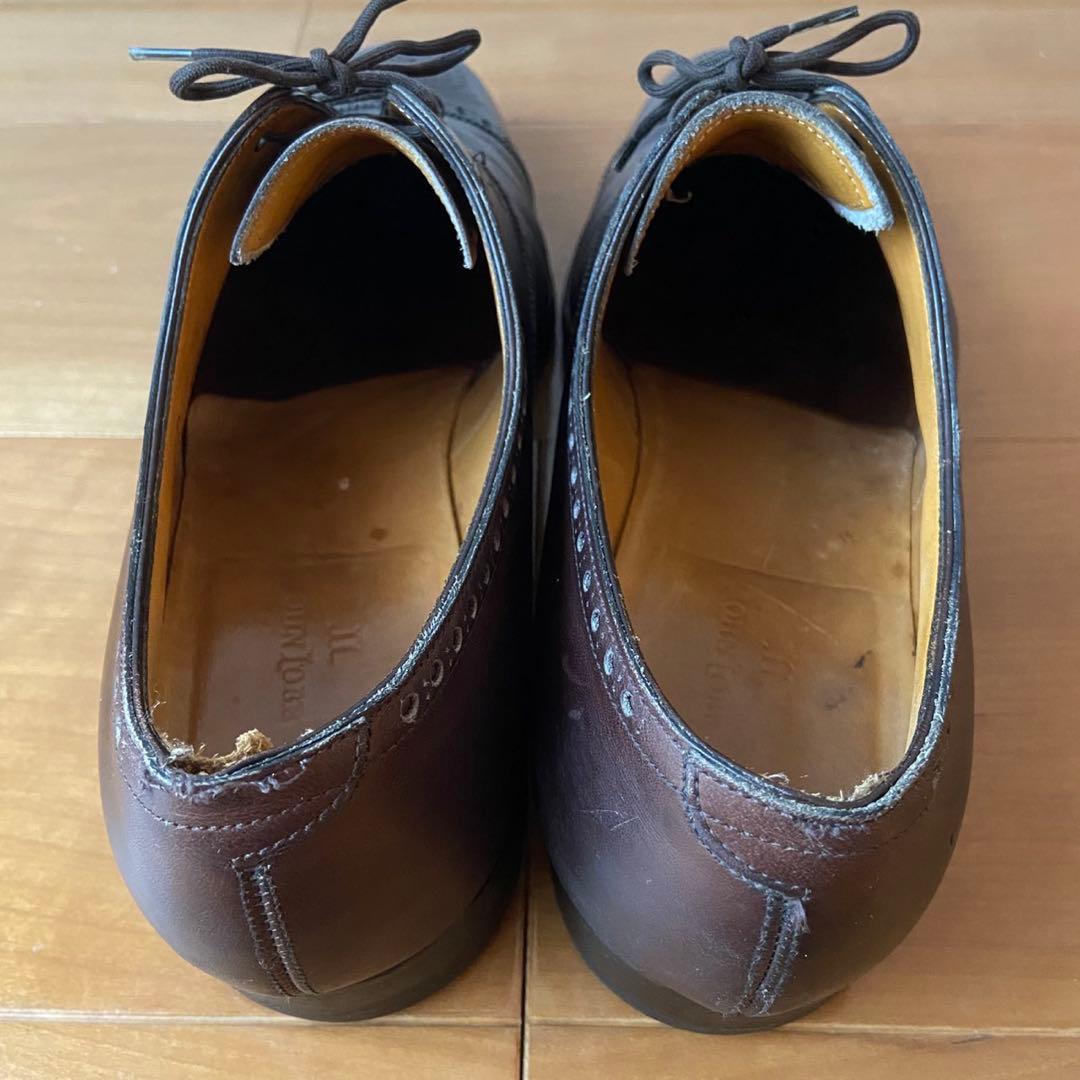 John Lobb ☆ダークブラウン キャップトゥ ドレスシューズ