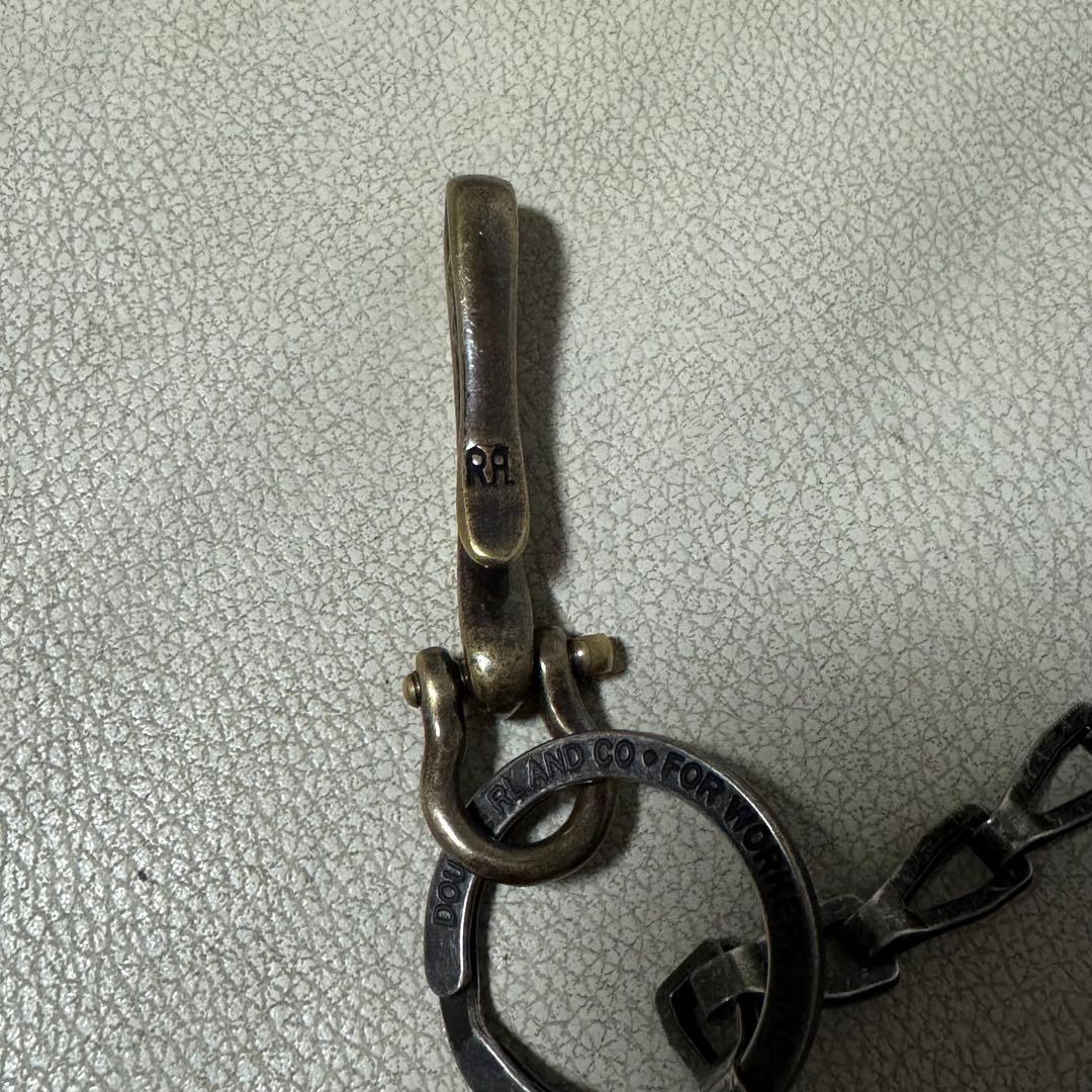 RRL ダブルアールエル ウォレットチェーン キーフックセット