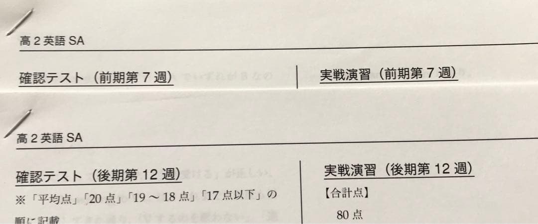 鉄緑会　高2 英語　最上位クラス　テキスト　プリント抜けなし　講評　東大