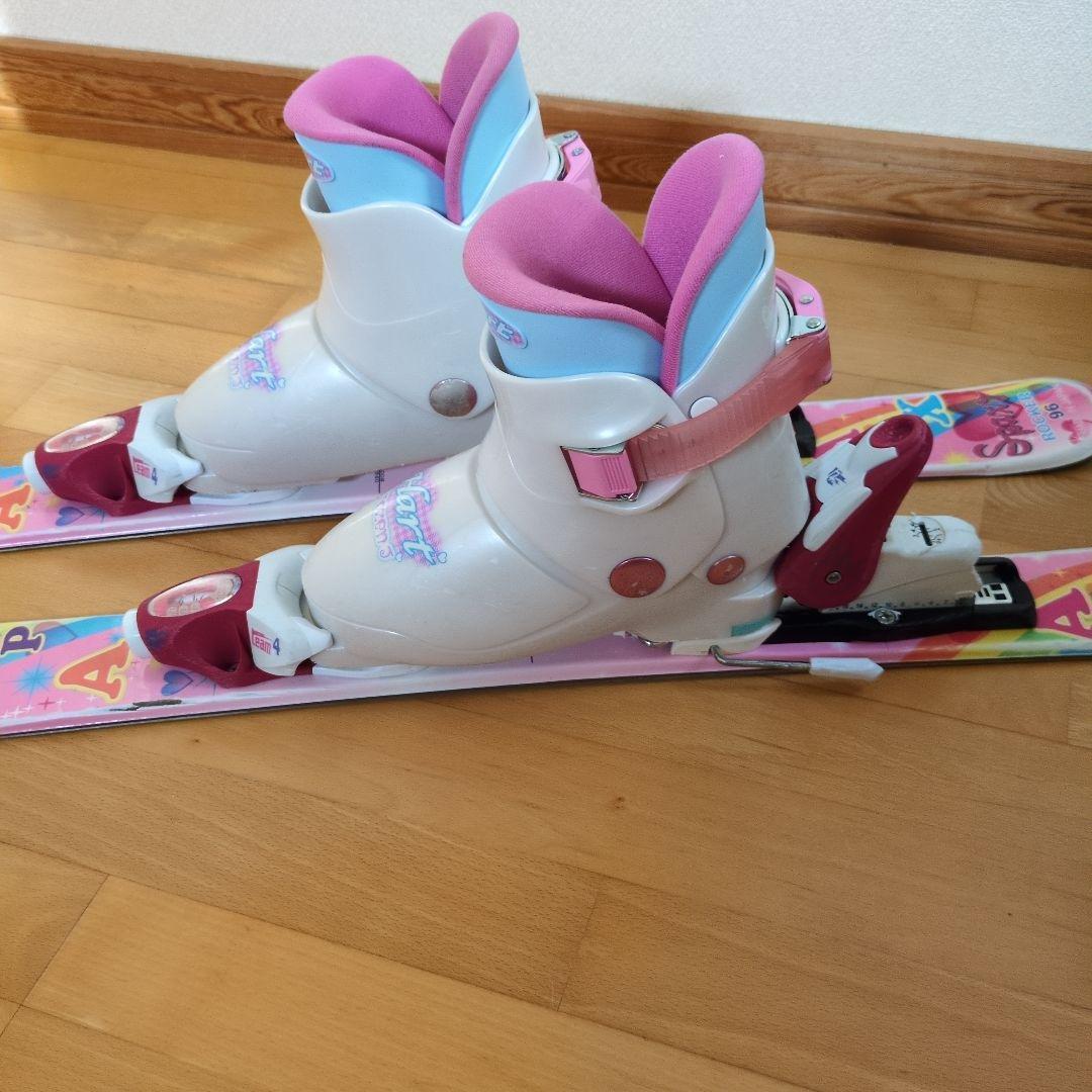 子供用　スキー板　ブーツセット