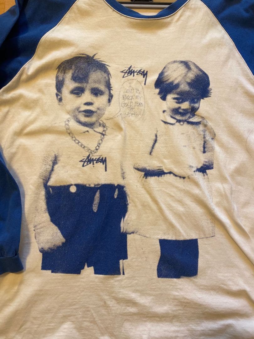トップス old Stussy photo T-shirt 00s