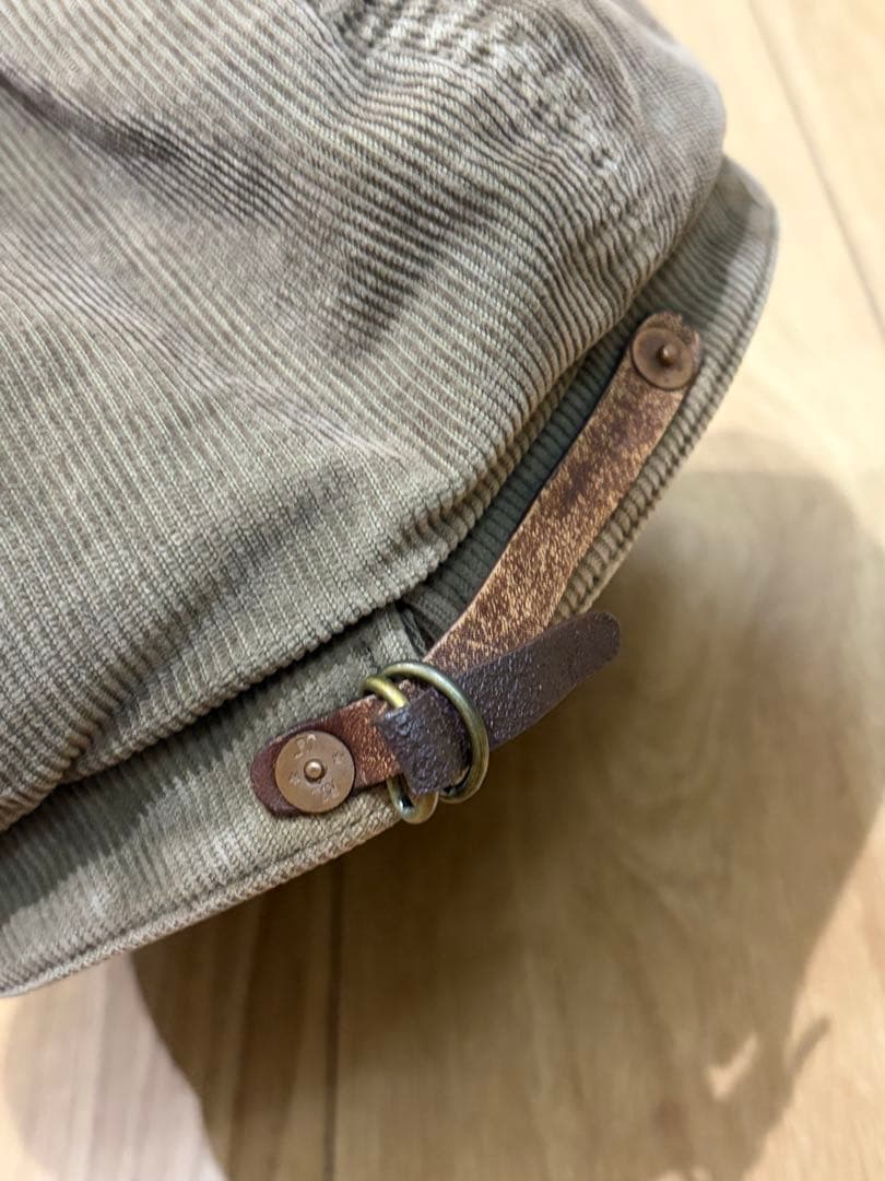 RRL ラルフローレン　細コーデュロイキャスケット ダブルアールエル帽子キャップ