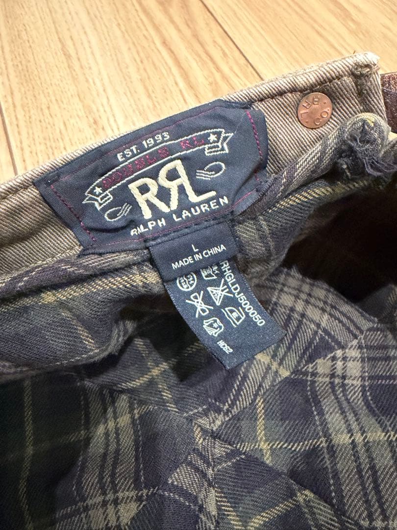 RRL ラルフローレン　細コーデュロイキャスケット ダブルアールエル帽子キャップ
