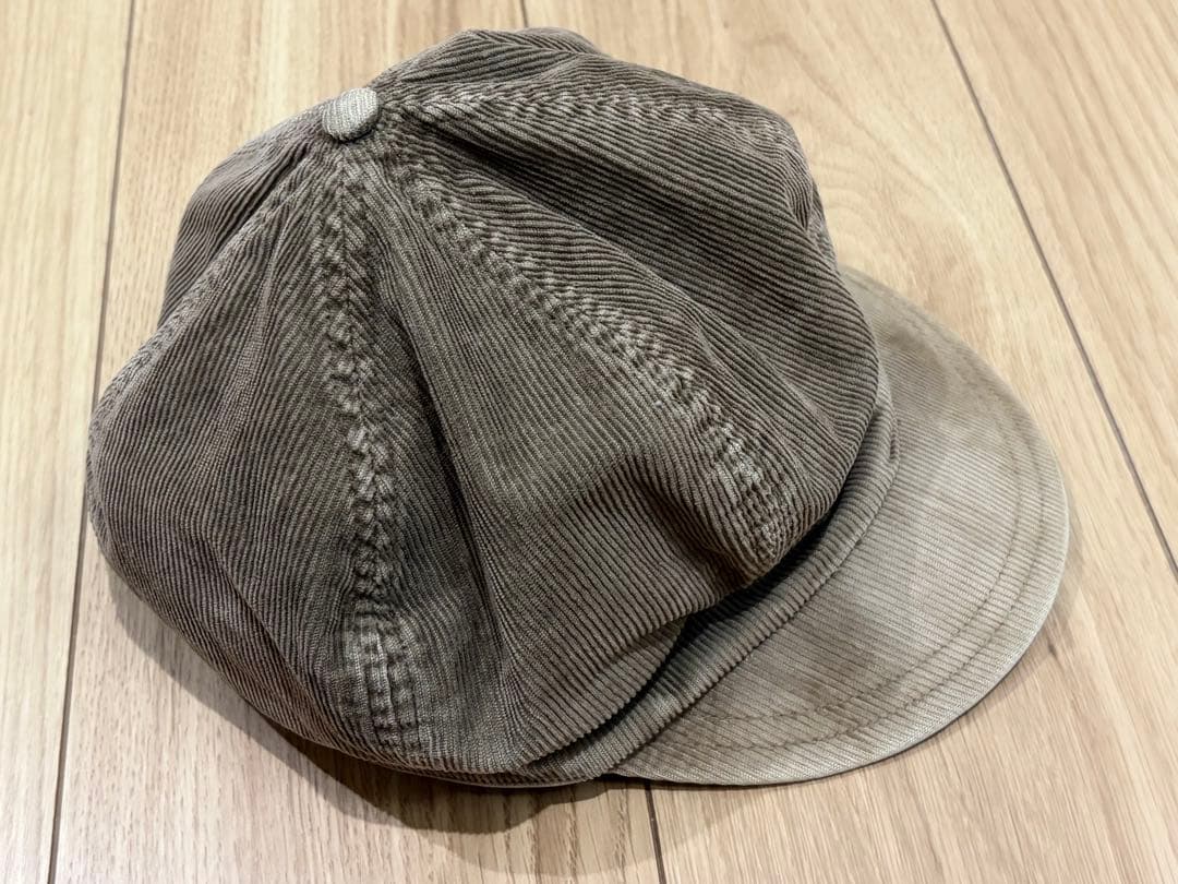 RRL ラルフローレン　細コーデュロイキャスケット ダブルアールエル帽子キャップ