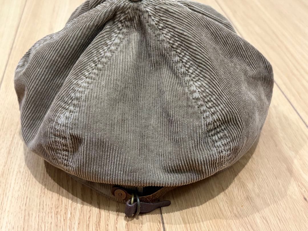 RRL ラルフローレン　細コーデュロイキャスケット ダブルアールエル帽子キャップ