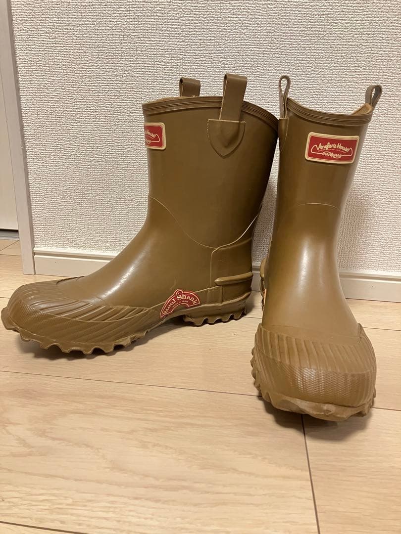 生産終了品　アングラーズハウス　アンクルブーツ　ブラウン