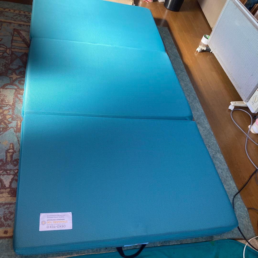 magniflex シングルマットレス 青