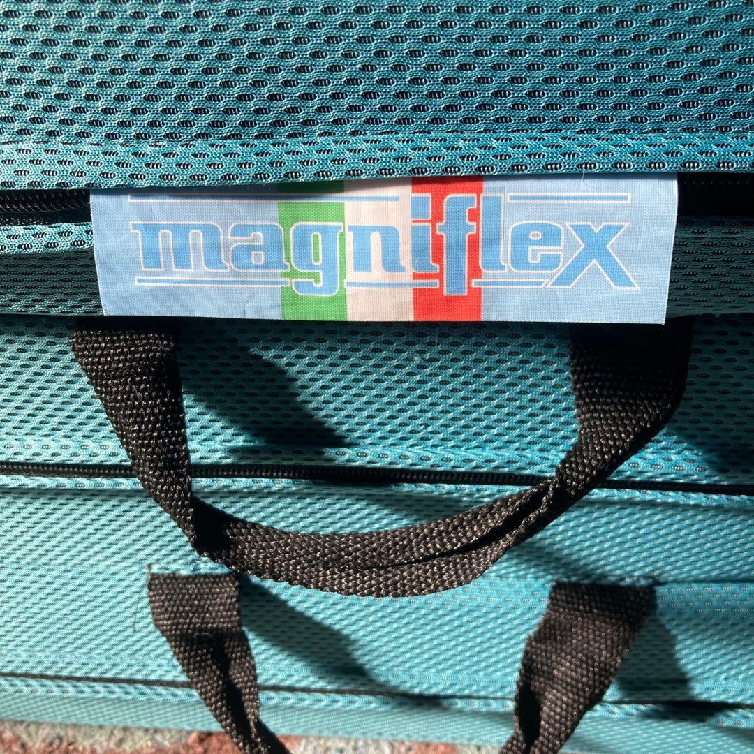 magniflex シングルマットレス 青