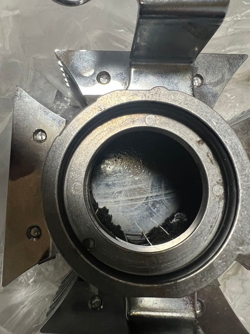 アイアンクロスエアクリーナー　マルチーズクロス ショベルバンナックルアイアンエボ