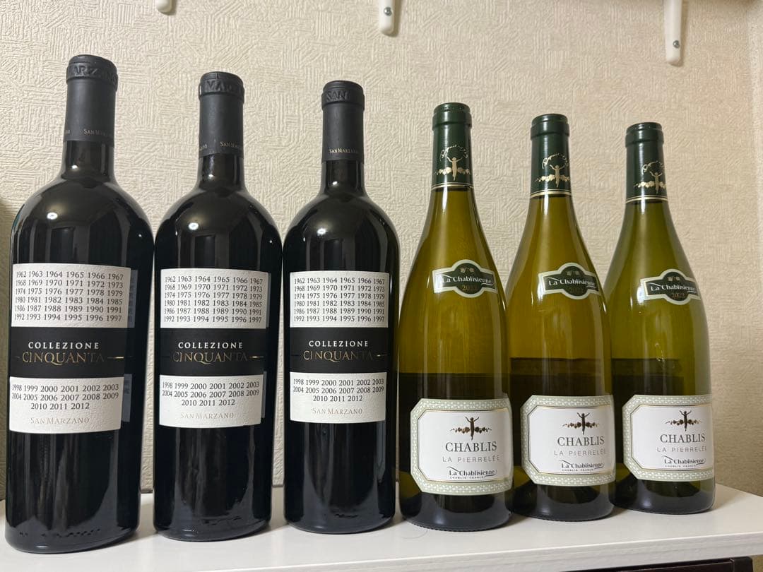 シャブリ ラ ピエレレ2022 チンクアンタ＋6 6本セット ※訳あり品