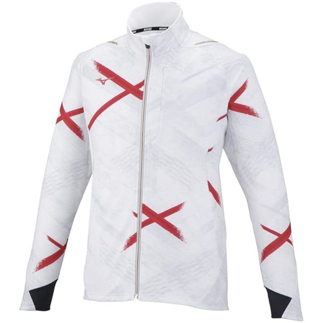 ミズノ ウォームアップ ジャケット 32MC2001 ホワイト L