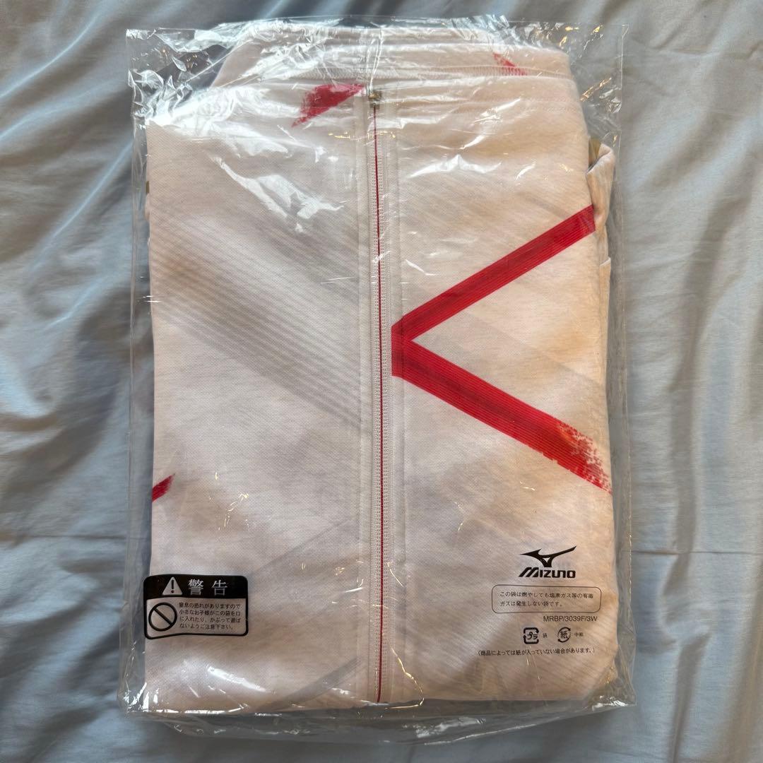 ミズノ ウォームアップ ジャケット 32MC2001 ホワイト L