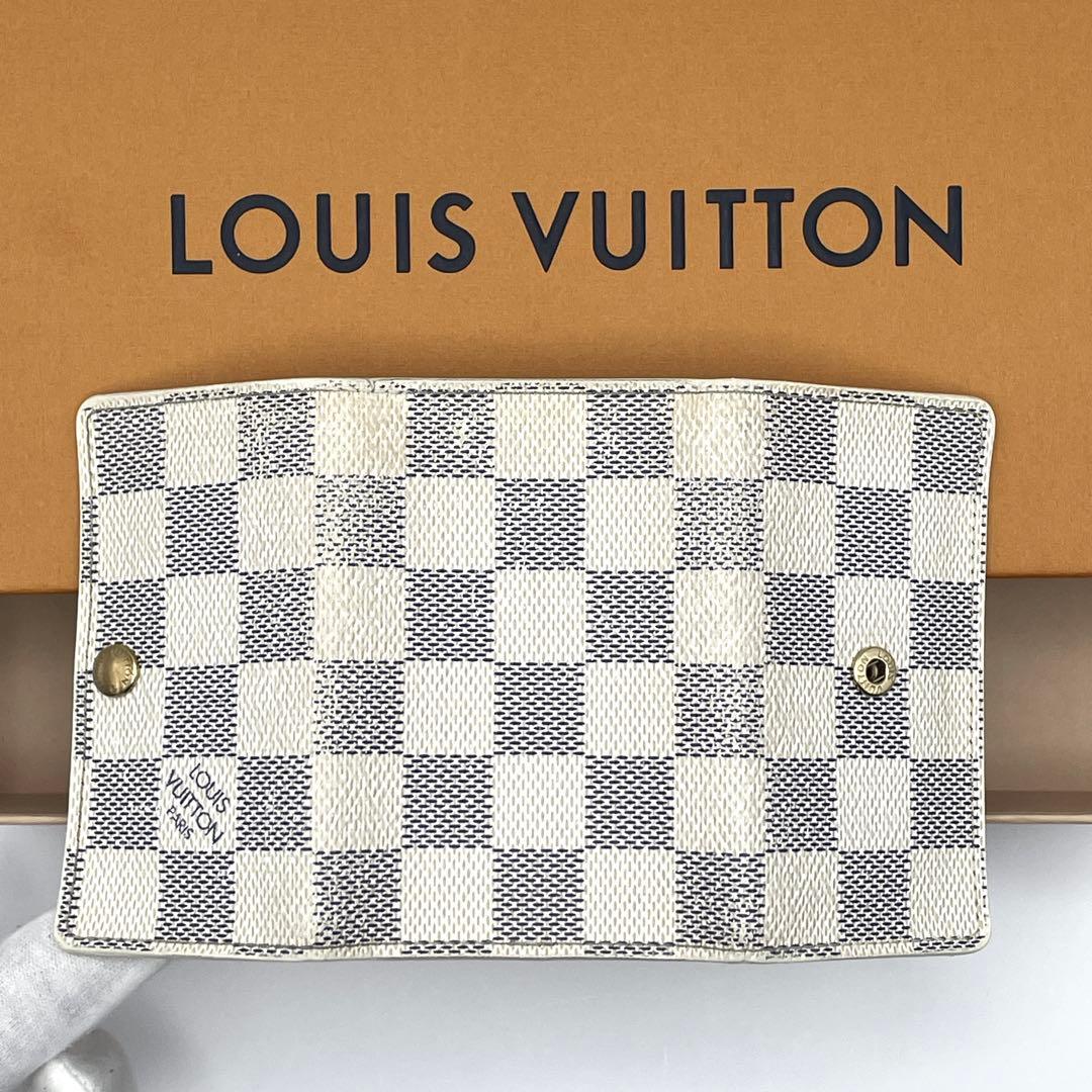 ルイヴィトン ダミエアズール ミュルティクレ6 6連キーケース