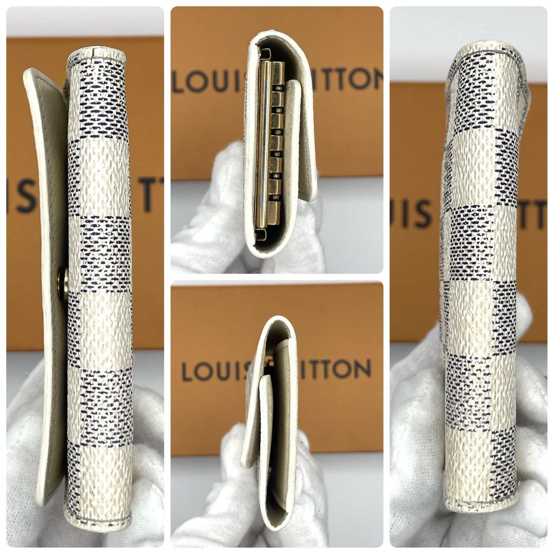 ルイヴィトン ダミエアズール ミュルティクレ6 6連キーケース