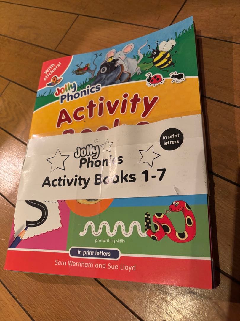 S*1様 Jolly Phonics Activity Books 1-7