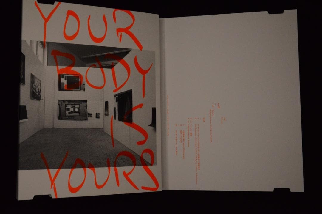 Your Body is Yours:Wolfgang Tillmans★値下げ