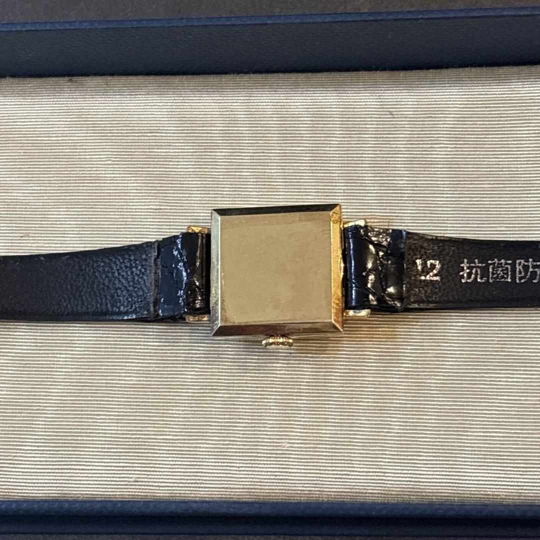 【稼働品 】IWC 手巻き　スクエア アンティーク　シャフハウゼン