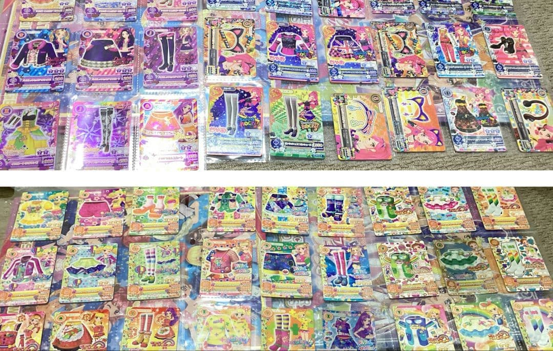 アイカツカード オーロラキスリボンなど プレミアム 初代 引退品