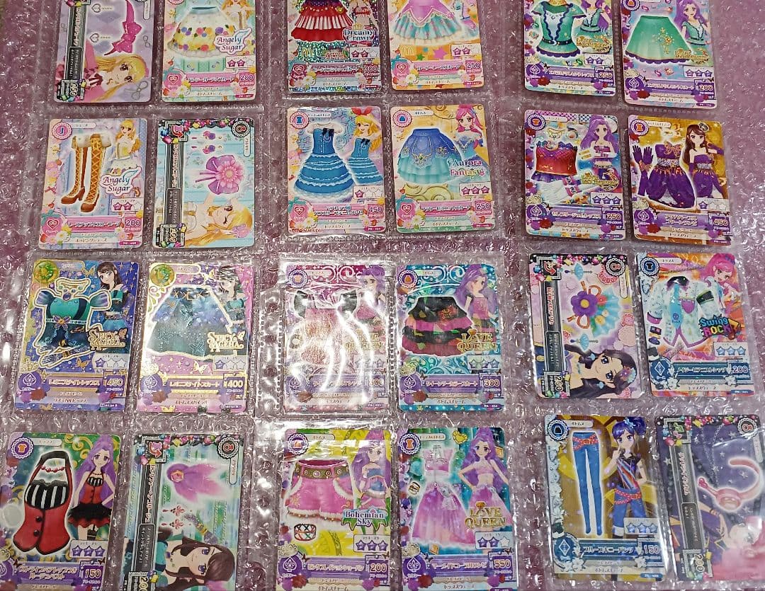 アイカツカード オーロラキスリボンなど プレミアム 初代 引退品