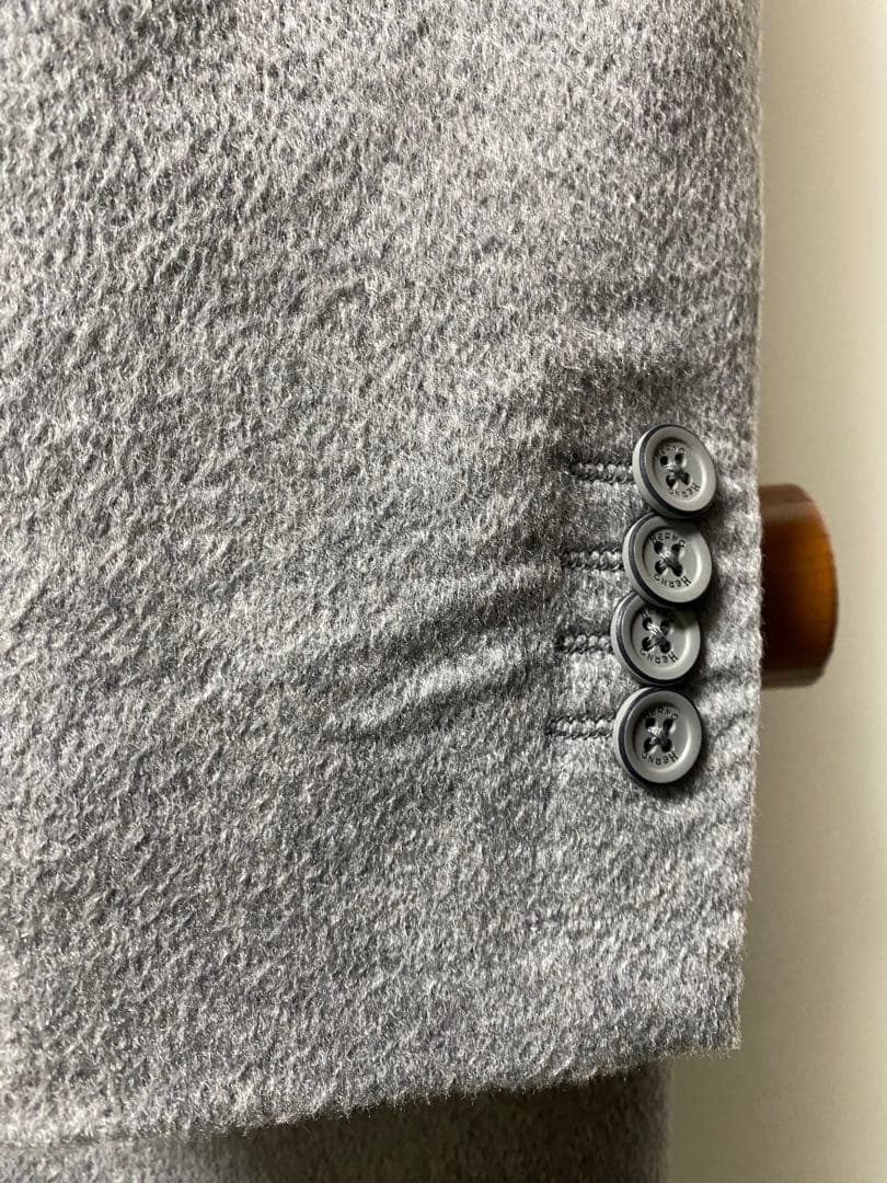 HERNO ヘルノ コロンボ　カシミヤ　チェスターコート ライトグレー 48
