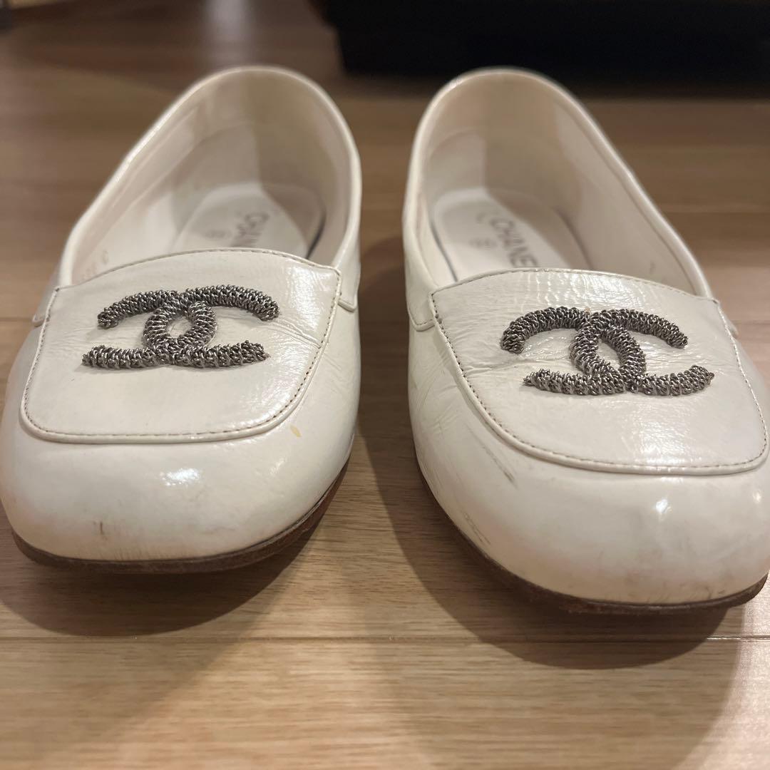 CHANELフラットシューズ38