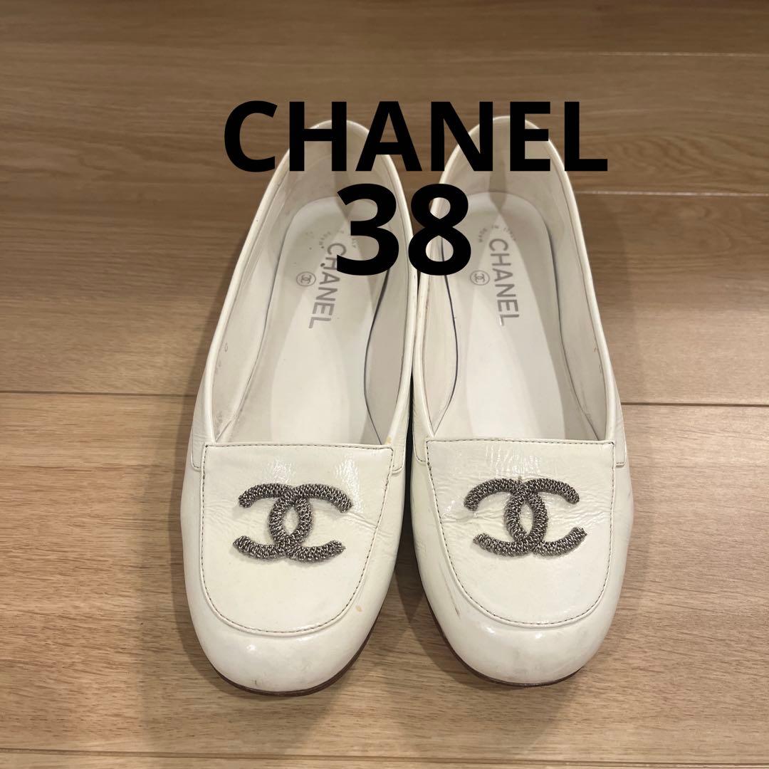 CHANELフラットシューズ38
