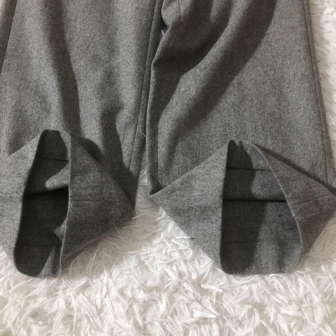 未使用級 マカフィー 23Aw ウールナイロンフランネル ベイカーパンツ