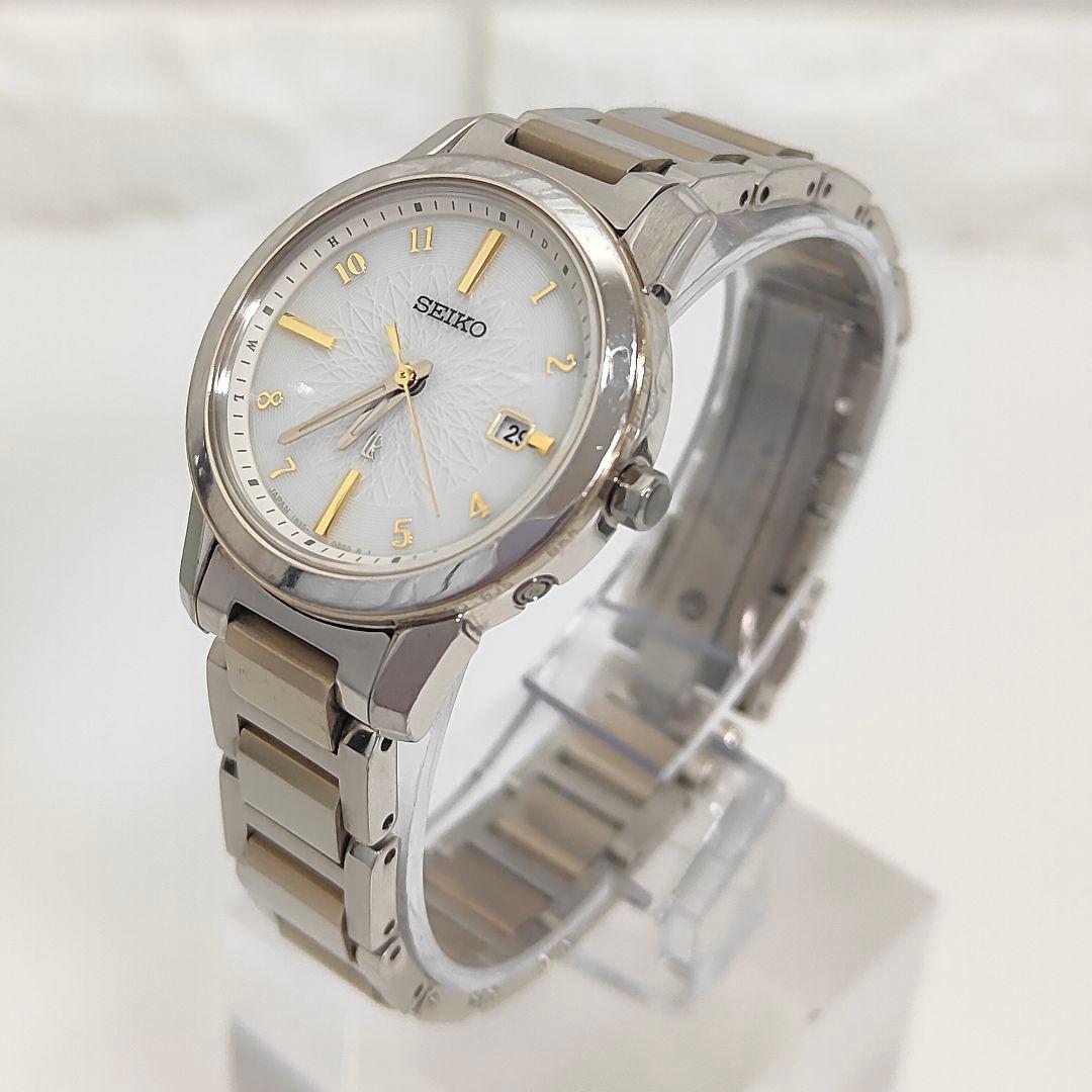 SEIKO ルキア アイコレクション SSQV082 ソーラー電波 チタン