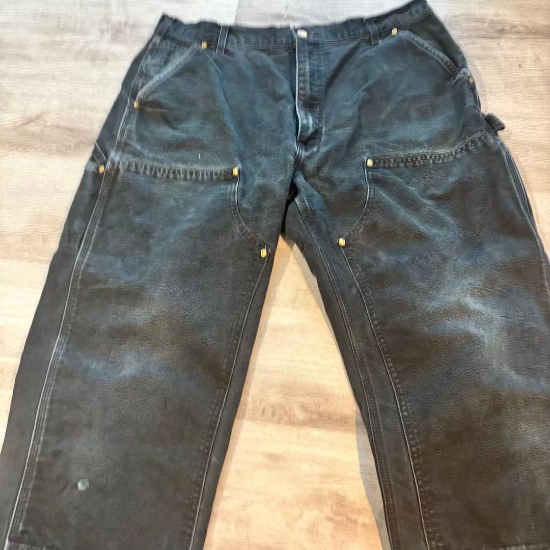 Carhartt B01USA製ダブルニーブラック良フェード ヘルメット#529