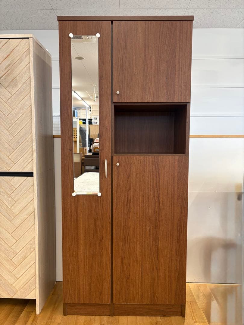 M136 中村敬木工 下駄箱 げた箱 シューズボックス 幅775ｍｍ