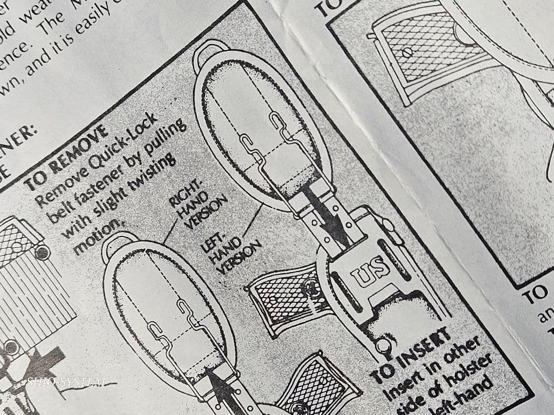 【未使用】HILL COUNTRY LEATHER M-12 ホルスター